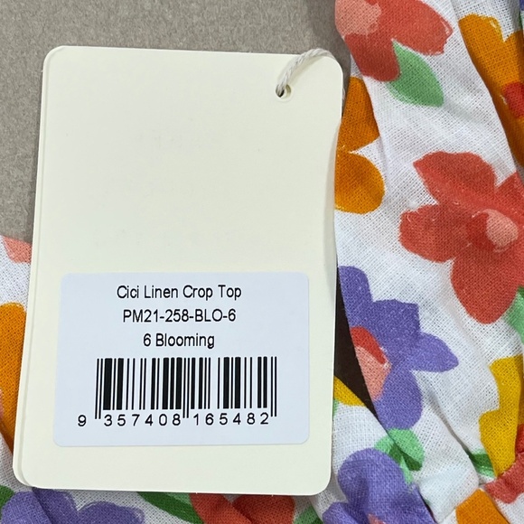 Peppermayo Cici Linen Crop Top - Size 6, 8 or 10 - NWT - Picture 4 of 7